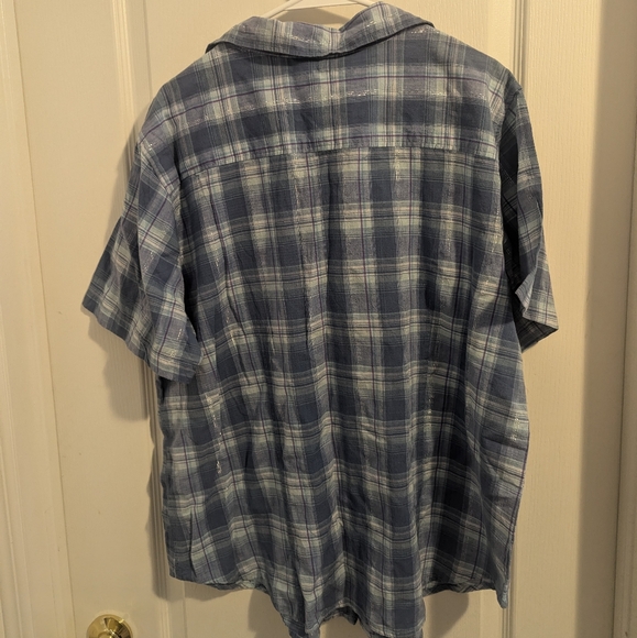Women's eShe 2XL plaid shirt - Picture 3 of 3